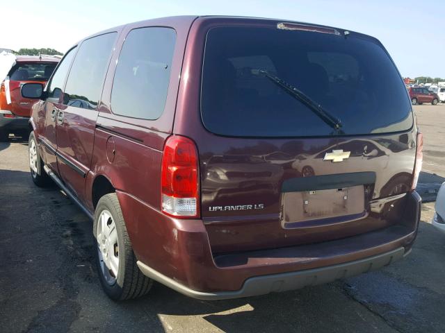 1GNDV23L26D101814 - 2006 CHEVROLET UPLANDER L 栗色 照片 3