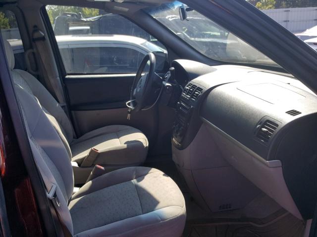 1GNDV23L26D101814 - 2006 CHEVROLET UPLANDER L 栗色 照片 5