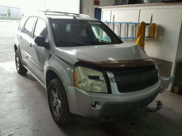 2CNDL73F856060460 - 2005 CHEVROLET EQUINOX LT GRAY photo 1