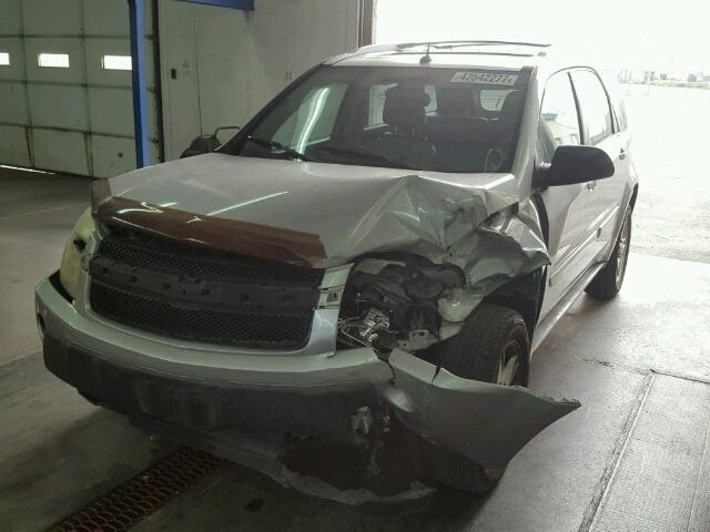 2CNDL73F856060460 - 2005 CHEVROLET EQUINOX LT GRAY photo 2