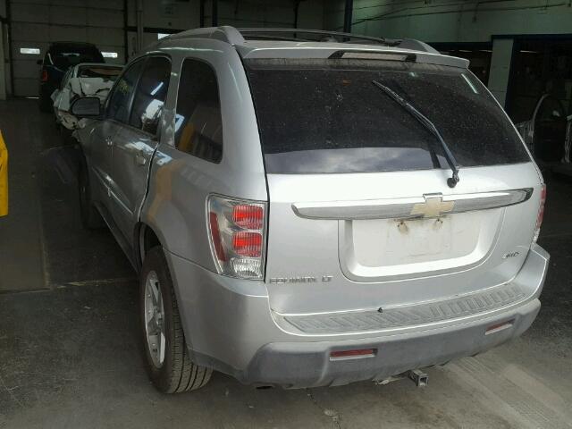 2CNDL73F856060460 - 2005 CHEVROLET EQUINOX LT GRAY photo 3