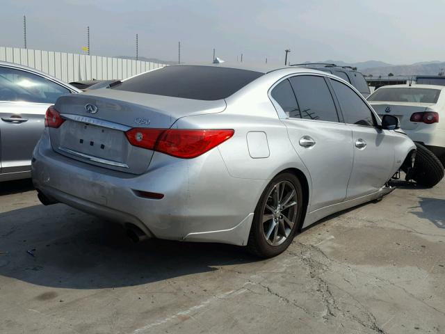 JN1EV7AP5HM741411 - 2017 INFINITI Q50 PREMIU WHITE photo 4