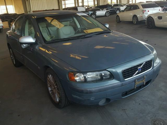 YV1RS58D132275577 - 2003 VOLVO S60 2.4T BLUE photo 1