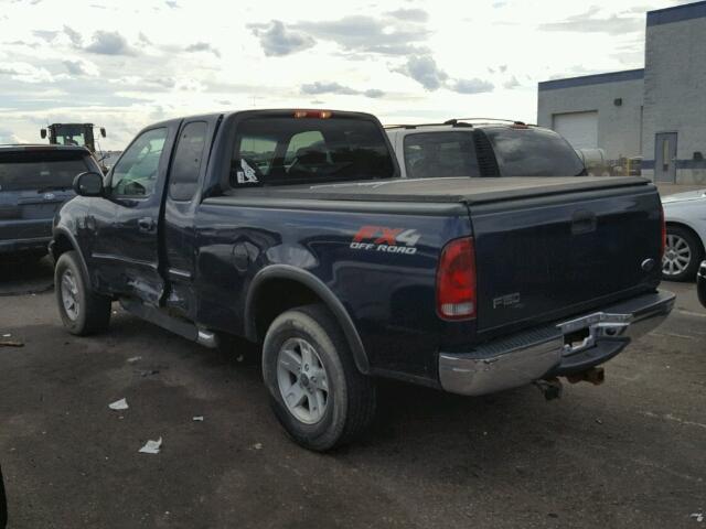 1FTRX18L83NA97429 - 2003 FORD F150 BLUE photo 3