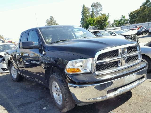 1C6RD6GP5CS291712 - 2012 DODGE RAM 1500 S BLACK photo 1