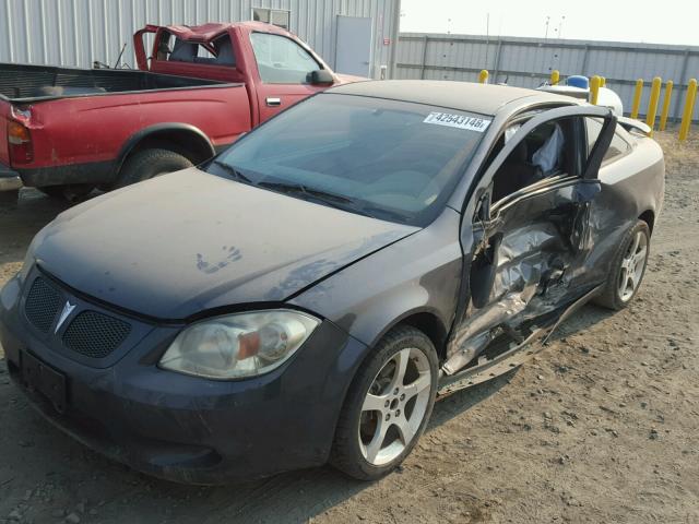 1G2AN18B587127139 - 2008 PONTIAC G5 GT GRAY photo 2