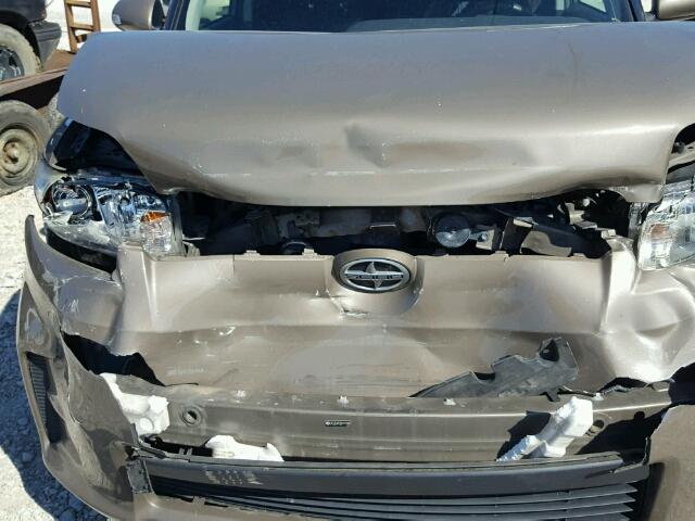 JTLZE4FE2B1119995 - 2011 TOYOTA SCION XB ყავისფერი ფოტო 9