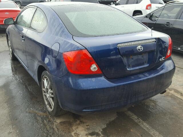 JTKDE177750045027 - 2005 TOYOTA SCION TC 蓝色 照片 3