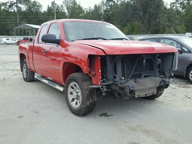 1GCEC19X07Z601627 - 2007 CHEVROLET SILVERADO RED photo 1