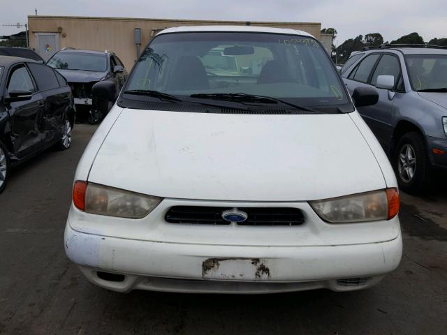 2FTDA54U4WBA44356 - 1998 FORD WINDSTAR WHITE photo 9