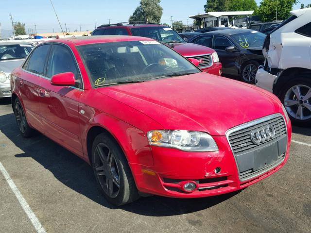 WAUDF78E76A122122 - 2006 AUDI A4 2.0T QU RED photo 1