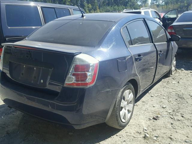 3N1AB6AP4CL696367 - 2012 NISSAN SENTRA 2.0 BLUE photo 4