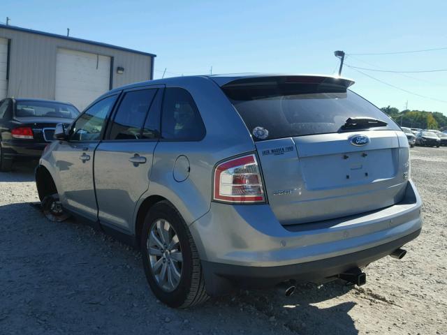 2FMDK49C87BB28958 - 2007 FORD EDGE SEL P GRAY photo 3