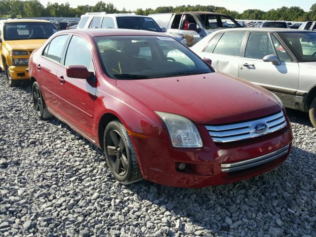 3FAHP07Z87R225916 - 2007 FORD FUSION SE RED photo 1