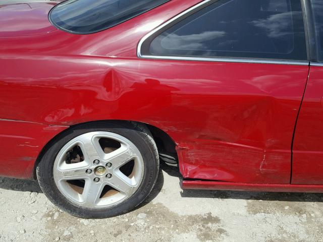 19UYA42691A007776 - 2001 ACURA 3.2CL TYPE RED photo 9