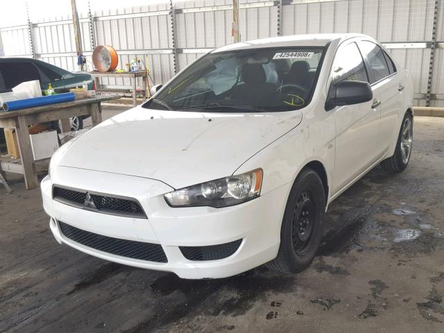 JA32U1FUXBU029612 - 2011 MITSUBISHI LANCER DE WHITE photo 2