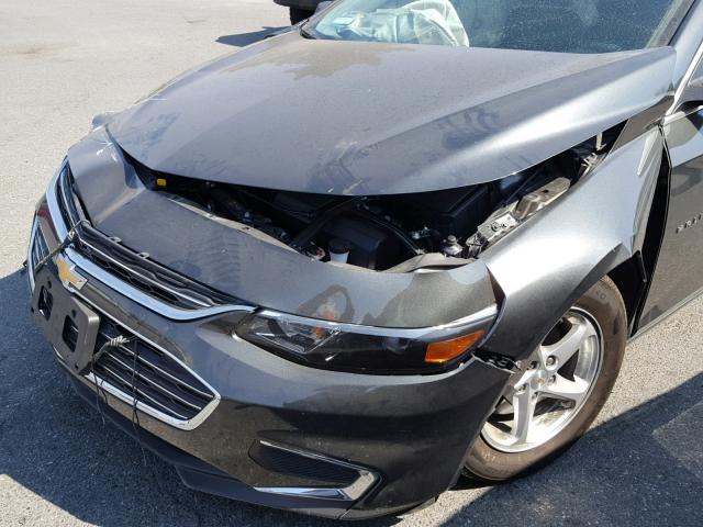 1G1ZB5STXJF120322 - 2018 CHEVROLET MALIBU LS Grafit foto 9