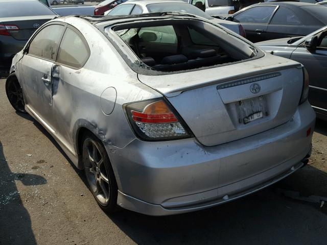 JTKDE177970195255 - 2007 TOYOTA SCION TC 银色 照片 3