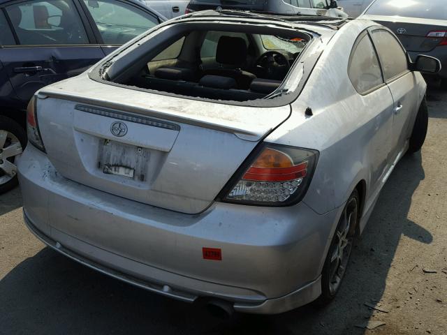 JTKDE177970195255 - 2007 TOYOTA SCION TC 银色 照片 4