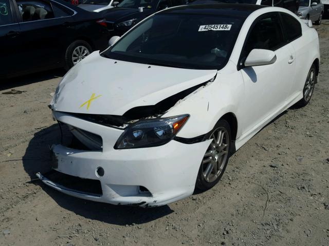 JTKDE177270191449 - 2007 TOYOTA SCION TC WHITE photo 2