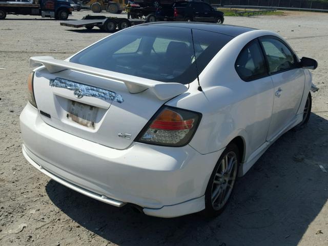 JTKDE177270191449 - 2007 TOYOTA SCION TC 白色 照片 4