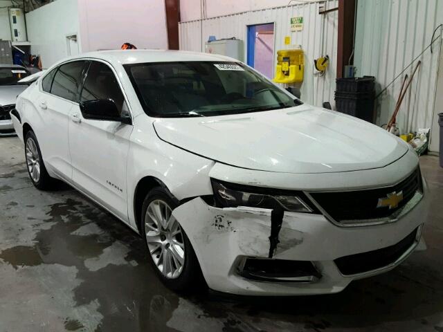 1G11Y5SLXEU117708 - 2014 CHEVROLET IMPALA LS WHITE photo 1