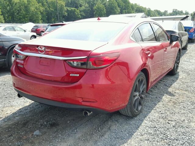 JM1GJ1W6XF1162766 - 2015 MAZDA 6 GRAND TO RED photo 4