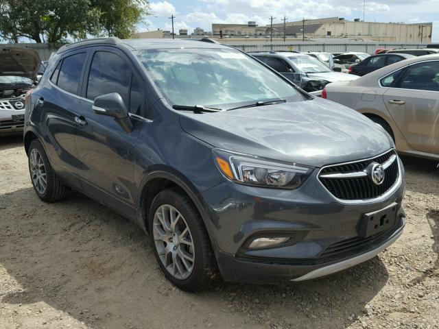 KL4CJ1SB1JB558552 - 2018 BUICK ENCORE SPO CHARCOAL photo 1