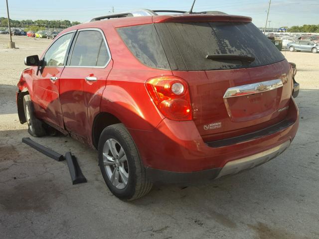 2GNALFEK0D6253185 - 2013 CHEVROLET EQUINOX LT MAROON photo 3