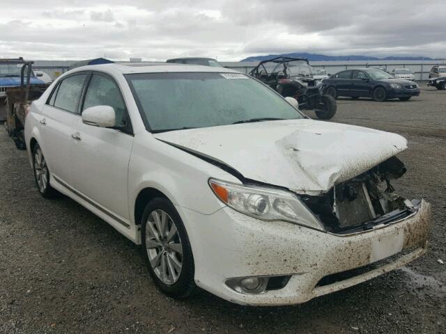 4T1BK3DB1BU390047 - 2011 TOYOTA AVALON BAS WHITE photo 1