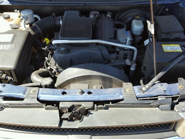 1GNDS13S552198222 - 2005 CHEVROLET TRAILBLAZE BLUE photo 7