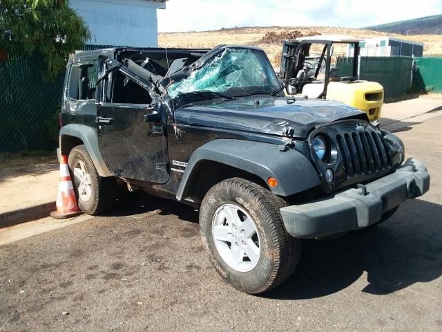 1C4GJWAG5GL346287 - 2016 JEEP WRANGLER S 灰色 照片 1