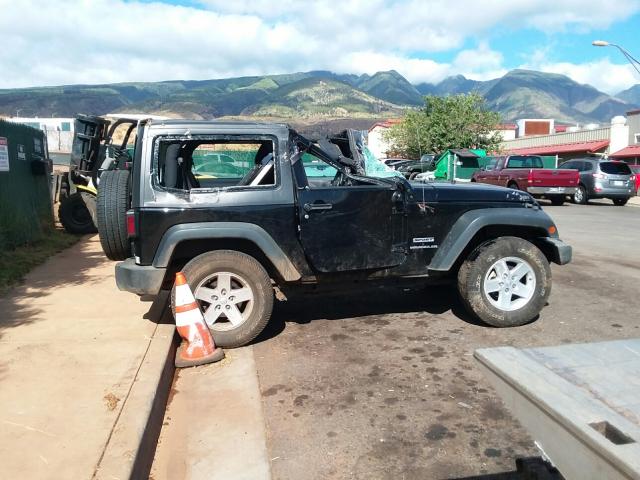 1C4GJWAG5GL346287 - 2016 JEEP WRANGLER S 灰色 照片 10