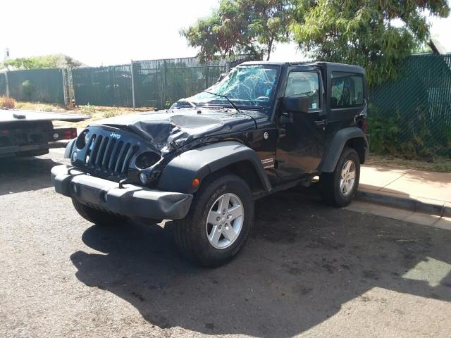 1C4GJWAG5GL346287 - 2016 JEEP WRANGLER S 灰色 照片 2