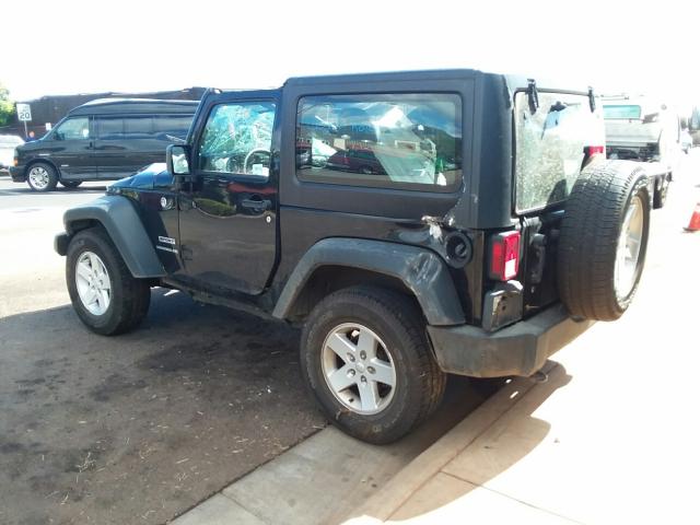 1C4GJWAG5GL346287 - 2016 JEEP WRANGLER S 灰色 照片 3