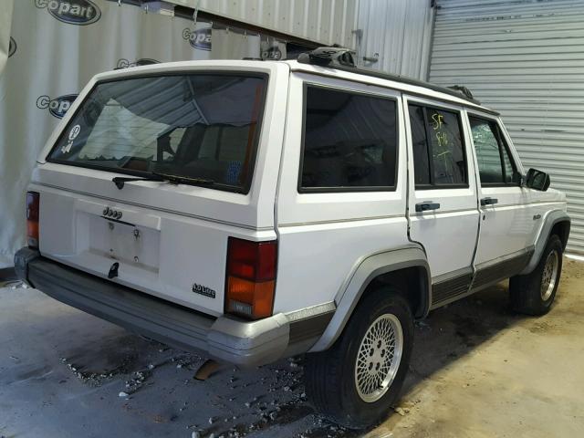 1J4FT78S9SL628375 - 1995 JEEP CHEROKEE C WHITE photo 4