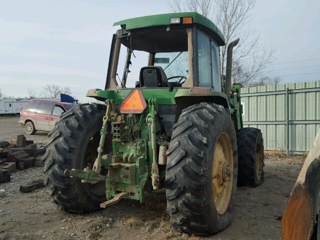 RW7210R060785 - 2002 JOHN DEERE TRACTOR GREEN photo 4