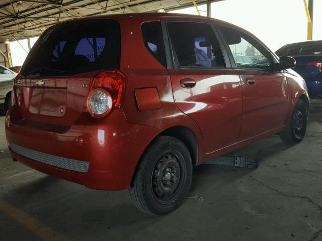 KL1TD6DE2BB133089 - 2011 CHEVROLET AVEO LS GRAY photo 4