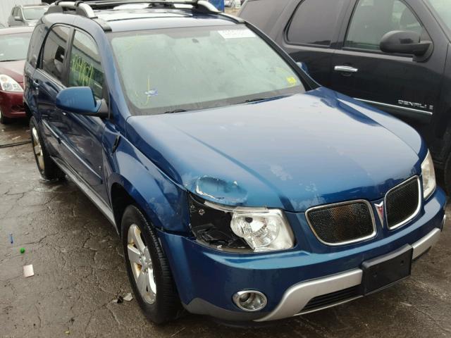 2CKDL63F966063828 - 2006 PONTIAC TORRENT TURQUOISE photo 1