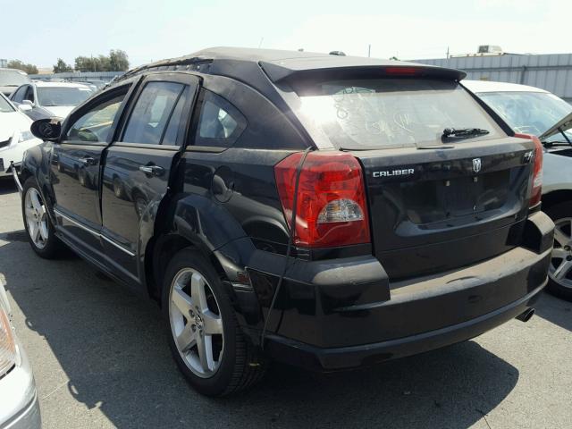 1B3HB78K37D194166 - 2007 DODGE CALIBER R/ BLACK photo 3