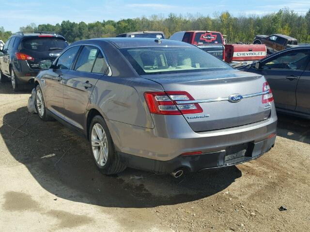 1FAHP2E81DG204236 - 2013 FORD TAURUS SEL GRAY photo 3