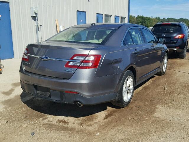 1FAHP2E81DG204236 - 2013 FORD TAURUS SEL GRAY photo 4