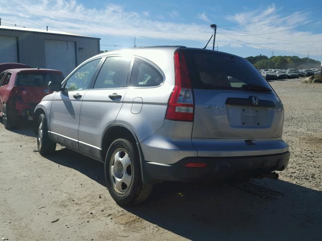 JHLRE48357C047535 - 2007 HONDA CR-V SILVER photo 3