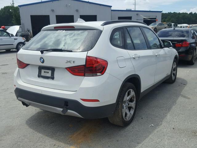 WBAVM1C53EVW48060 - 2014 BMW X1 SDRIVE2 WHITE photo 4