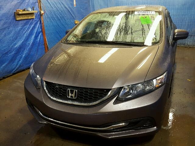 19XFB2F53FE217982 - 2015 HONDA CIVIC LX SILVER photo 9