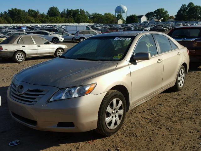 4T1BE46K07U516271 - 2007 TOYOTA CAMRY NEW GOLD photo 2