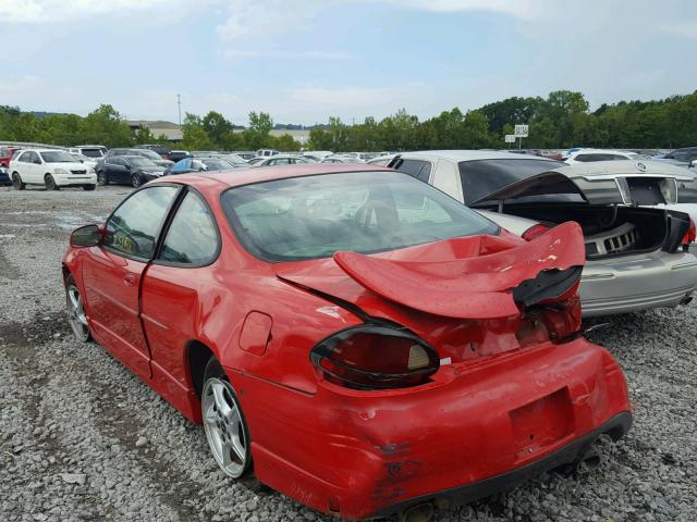 1G2WP12K7XF250261 - 1999 PONTIAC GRAND PRIX RED photo 3