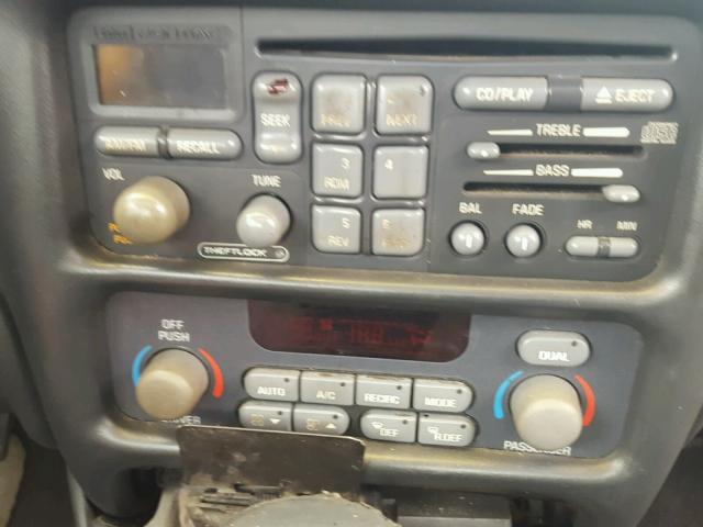 1G2WP12K7XF250261 - 1999 PONTIAC GRAND PRIX RED photo 9