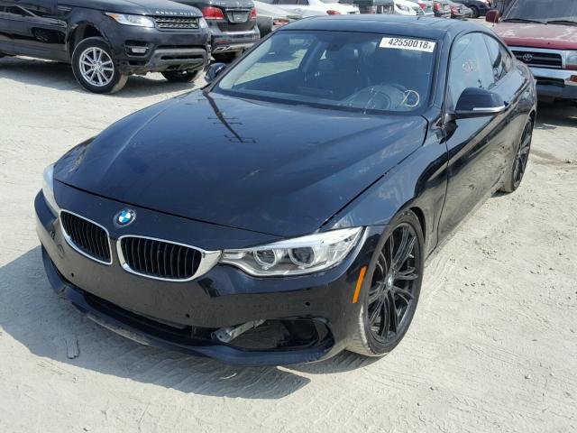 WBA3N7C51EF718351 - 2014 BMW 428 I BLACK photo 2