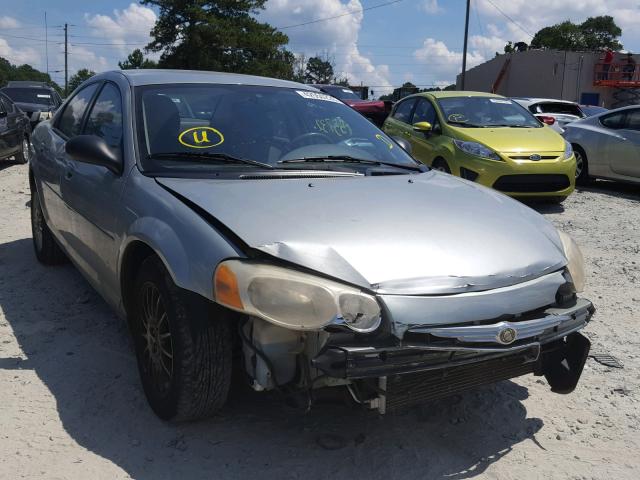 1C3EL46X76N216369 - 2006 CHRYSLER SEBRING SILVER photo 1